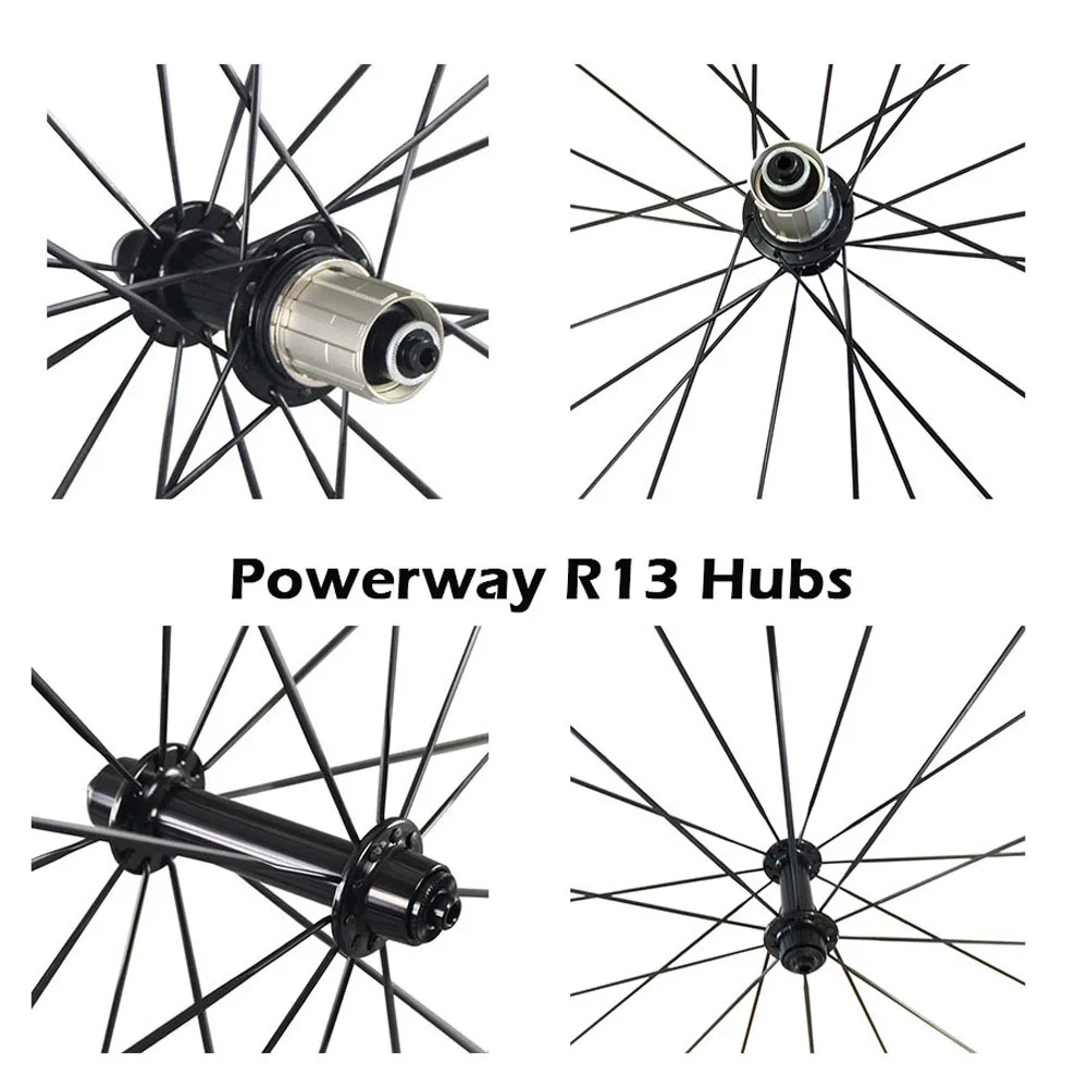 Супер светильник, карбоновые колеса 24, 38, 50, 88, глубиной, трубчатые колеса для шоссейного велосипеда 700C Powerway R13 V, тормоза, 23 широкие велосипедные колеса