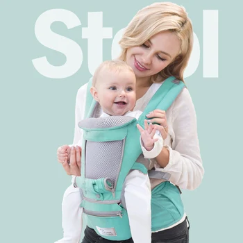 

Baby Carrier Belt Baby Carrier Hip Seat Ergonomic Baby Position Adjustable Size Ergonomic Saddle Harness Front Kangaroo Bag