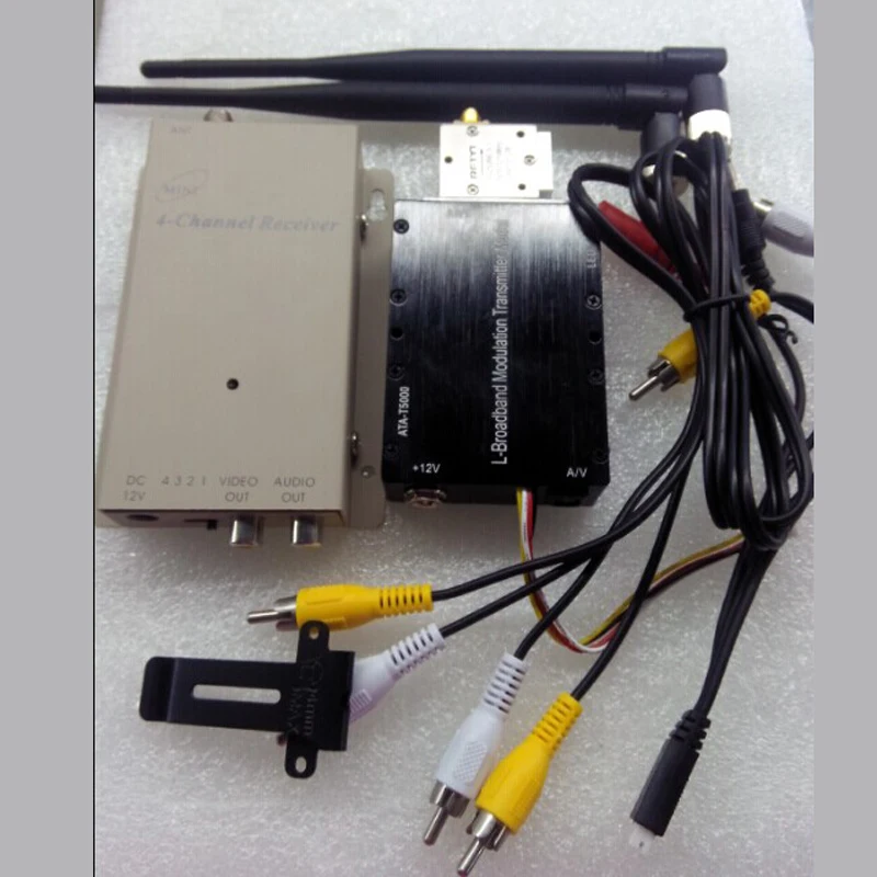 

Hot 1.2G 5W Wireless Video and Audio Transmitter Receiver Image Transmission Strengthen TM-5000 Spare Parts for Monitoring Secur