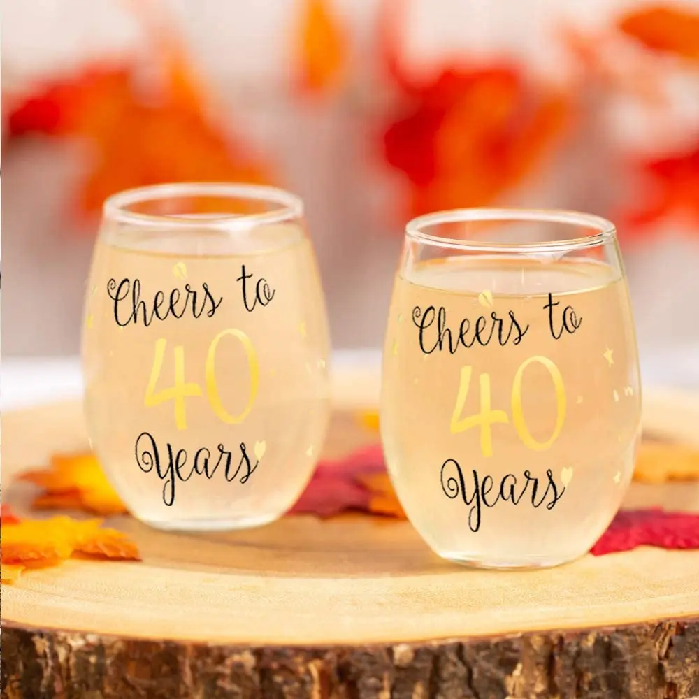 Bicchierini Da Liquore Per 50° Compleanno - Set Di 12 Pezzi Neri E Trasparenti Con Scritta 'Cheers To 50 Years' Su Entrambi I Lati, Ideali Per Festa E Bomboniere - 4