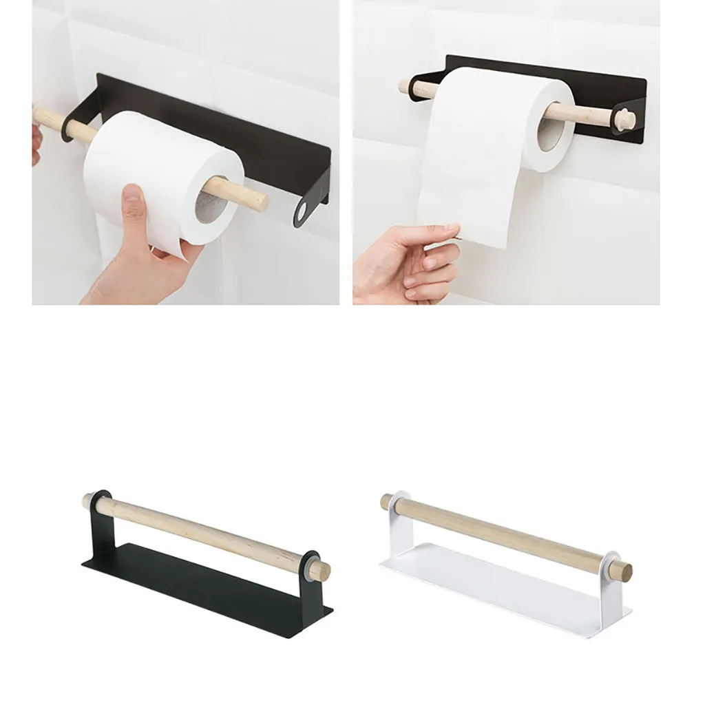 Держатель кухонной бумаги Sticke полка с держателем для рулона бумаги ...