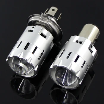 

1pcs Motorcycle Headlight H4 BA20D High Low beam Led Moto Bulbs 3000k 6000k Motorbike Headlamp Lighting Electric Lights 12V-24V