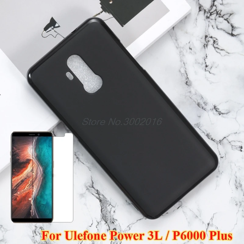 

For Ulefone P6000 Plus Case 6.0" Gel Pudding Silicone Case Protective Phone Coque For Ulefone Power 3L P6000Plus TPU Case Cover