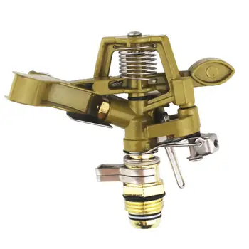 

Sprinkler Garden Lawn Watering Irrigation Spray Head Lawn Greening Garden Irrigation Ground 360Â° Rocker Nozzle