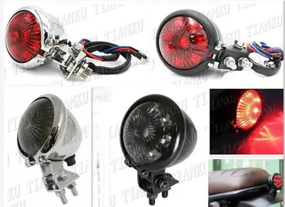 Металлический светодиодный задний фонарь для Suzuki 8. 0 C90 M109R C109 Marauder 800 M50 Intruder LC1500