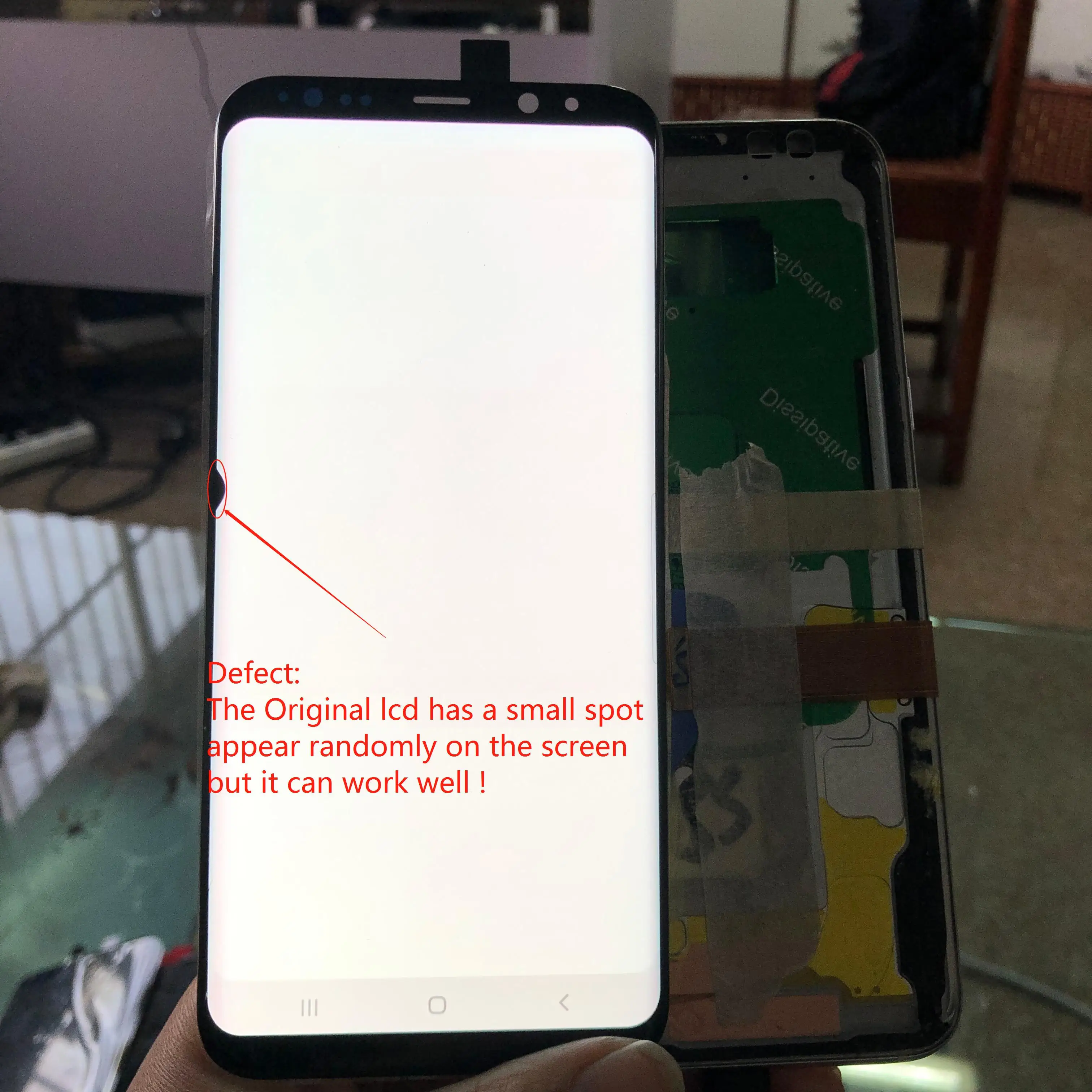 Original s8plus Amoled LCD For Samsung galaxy S8 plus G955 G955F G955FD Display+Touch Screen Digitizer Assembly with point | Мобильные
