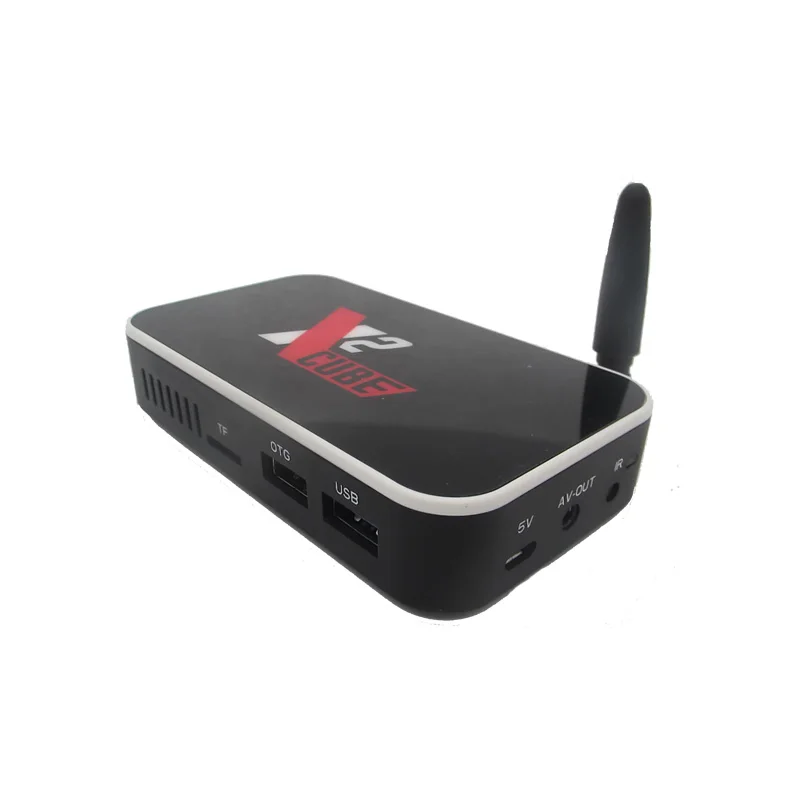 X2 cube 2,4G/5G WiFi 1000M LAN Smart Android tv Box Amlogic S905X2 2GB DDR4 16GB Android 9,0 телеприставка 4K HD медиаплеер