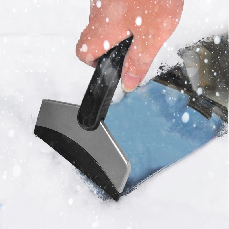Durable Snow Ice Scraper Car Windshield Auto Ice Remove Clean Tool Window Cleaning Tool Winter Car Wash Accessories Snow Remover