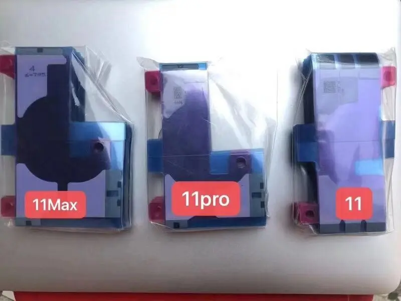 100 шт. наклейка на батарею, клей для iPhone 11 pro max X XS XR Max 8 7 6S Plus 5 5C 5S 4 4S клей