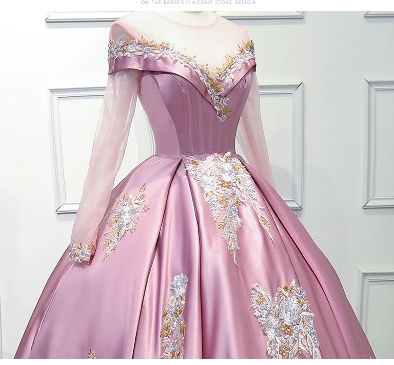 Бальные платья, сатиновое бальное платье, Дубай, Сауди, арабский, vestido de 15 anos, дебютантное, милое, 16 платье, бальное платье с открытыми плечами
