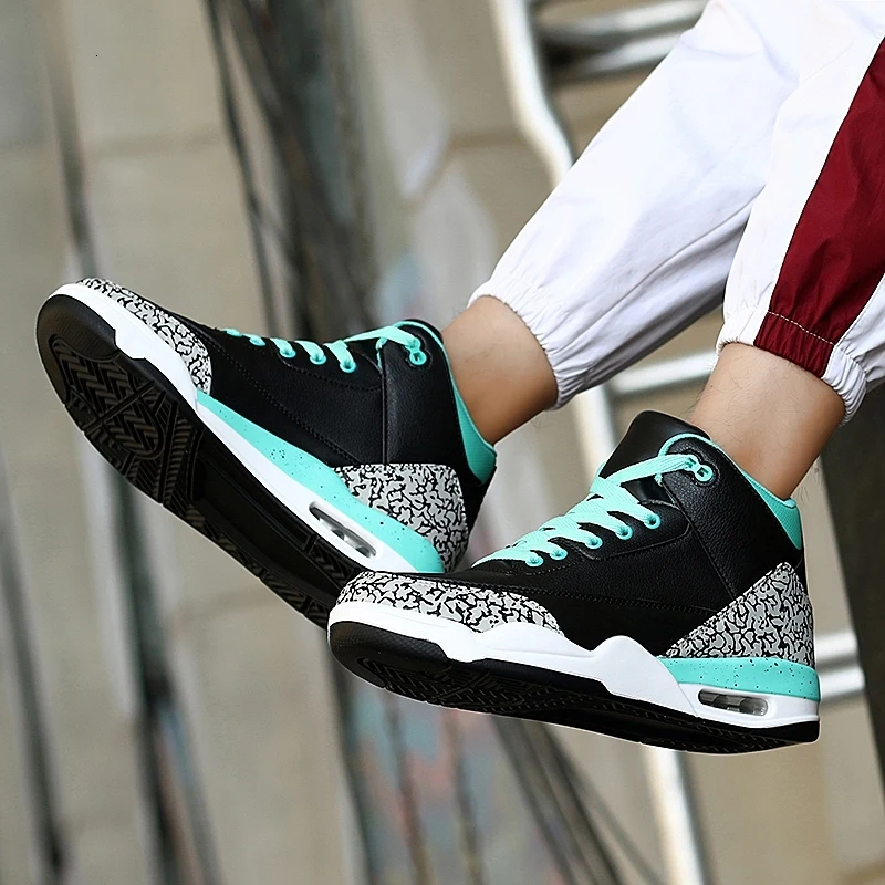 Мужские баскетбольные кроссовки высокого качества Jordan Zapatillas Basquetball Hombre Air амортизирующие кроссовки для баскетбола, мужские кроссовки в стиле ретро