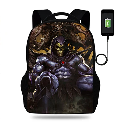 17 дюймов Mochilas Make ETERNIA GREAT AGAIN рюкзак с принтом для подростков, мальчиков, детей, USB порт, рюкзак для студентов, детские школьные сумки