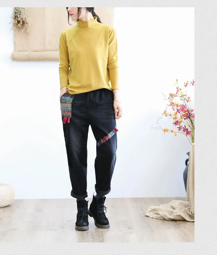 Max LuLu, корейская мода, женские винтажные негабаритные джинсы, женские повседневные джинсовые брюки, зимние меховые эластичные штаны-шаровары