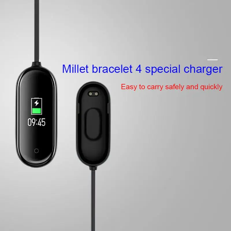 usb зарядный кабель для mi Band 4 сменный Шнур зарядное устройство адаптер для Xiao mi band 4 умные браслеты