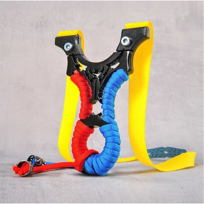 Metal Slingshot Combat Powerful Paintballs Tactical Slingshot for