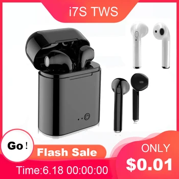 

i7s TWS Wireless bluetooth Earpiece Bluetooth 5.0 Earphones sport Earbuds Headset With Mic For smart Phone For Xiaomi For Samsun