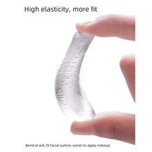 Прозрачный силиконовый пуф для макияжа для жидкой основы крем увлажняющий крем первой необходимости