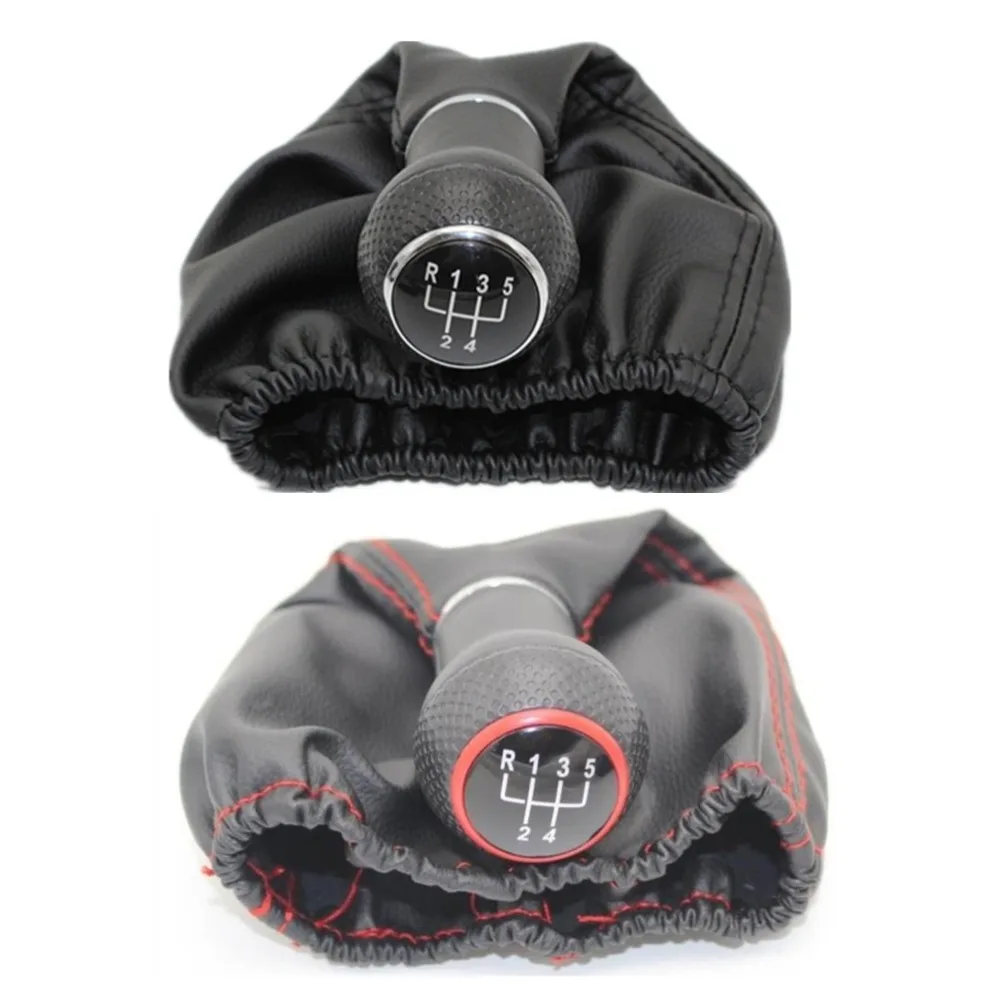 Для Volkswagen VW POLO CLASSIC 6N 6N2 1996 1997 1998 1999 2000 2001 Новый 5 скоростной кожаный ботинок|Ручка