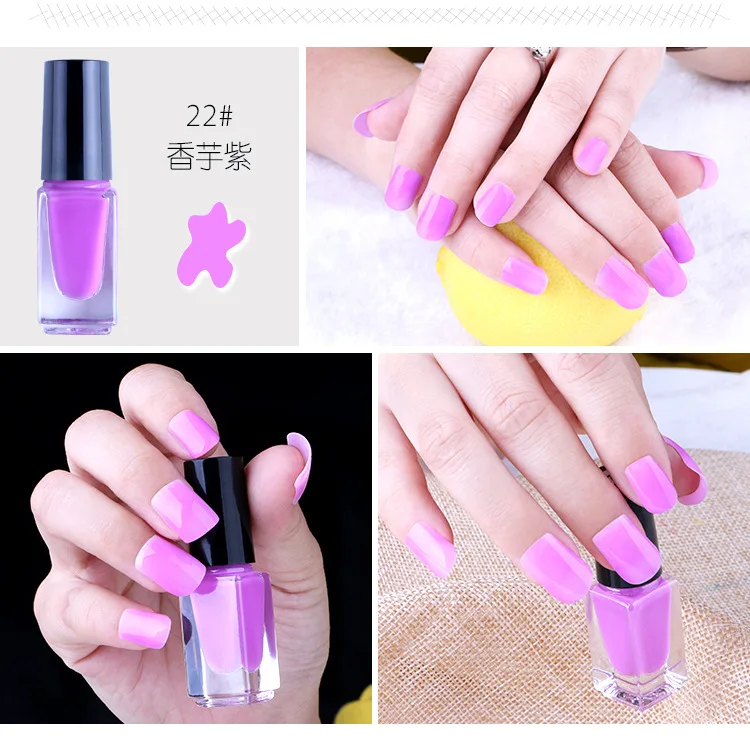 5ml-24 цвет s завод на водной основе peelable лак для ногтей, ровный цвет, сверкающие ногти Набор ногтей искусство ногтей Цвет - Цвет: 22