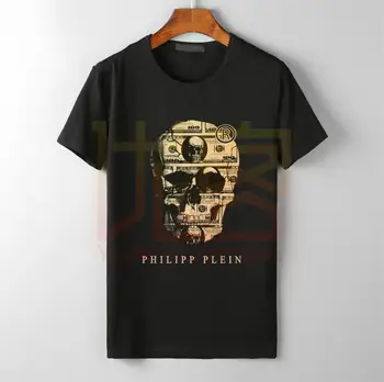 

Retro phillip pllein tshirt Cotton Graphic shirt Unoficial Stone-Island T-Shirt Hip Hop Novelty Men Brand Clothing High Quality