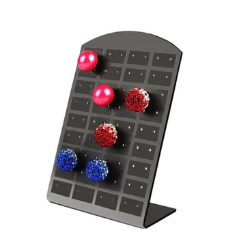 

48 72 Holes Earring Jewelry Showcase Display Rack Stand Holder Organizer 4pcs Racks Stand Holders