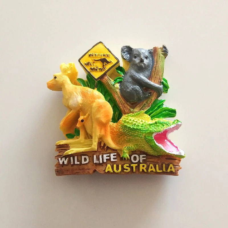 Australien Koala Bär Ayers Rock Australia Poly Fridge Magnet Souvenir 173 