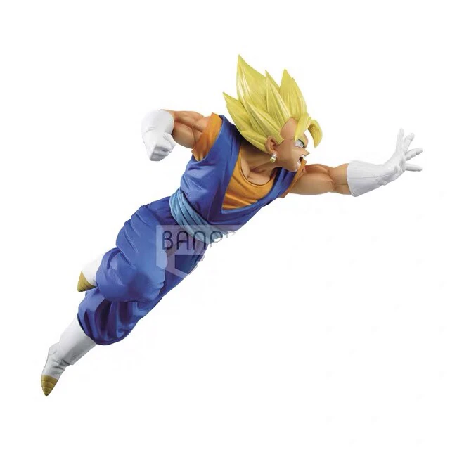 В наличии оригинал Banpresto DragonballZ рисунок Супер Saiyajin Vegetto из ПВХ фигурка модель