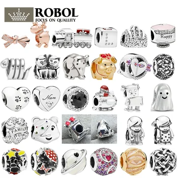 

PBD ZZ 16 925 Sterling Silver New Charm with Original Logo for Ladies Jewelry Gifts Exquisite cartoon AAAA level Original Charm