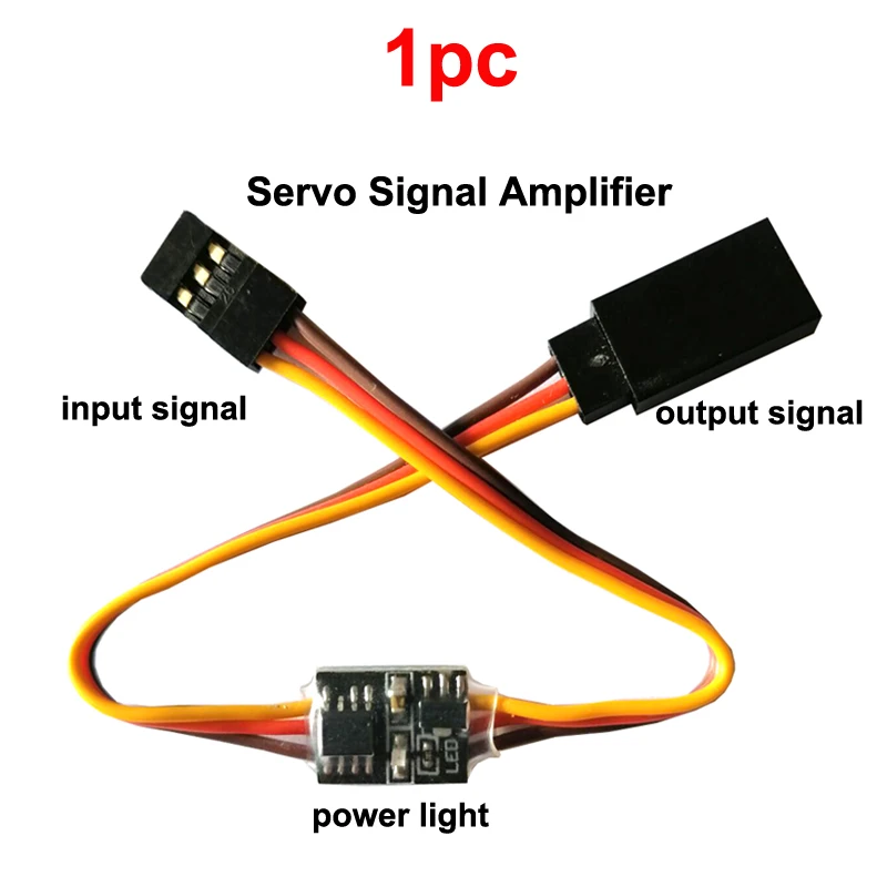 1 шт. PPM/PWM сигнал сервопривода усилитель 90 градусов увеличена до 180 ° рулевого