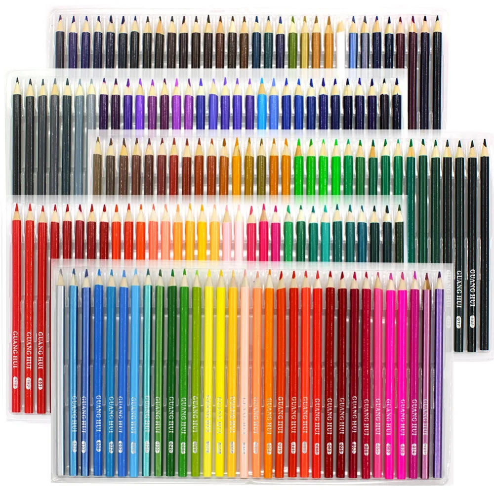 Billige 48 72 120 160 farben Holz Farbige Bleistifte Set Öl HB Zeichnung Skizze Für Prisma Farbige Bleistifte Schule Geschenke Kunst liefert