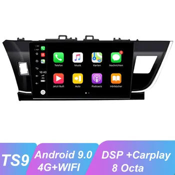 

OKNAVI Android 9.0 DSP Caraply Radio Multimedia Video Player For Toyota Corolla Altis LHD 2014-2016 GPS 2 Din Navigation No DVD