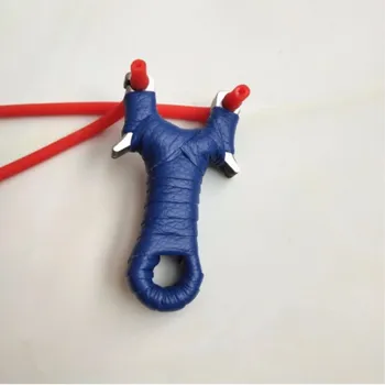 

Powerful new high quality mini sports stainless steel slingshot and rubber band pendant slingshot 2020