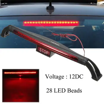 

Vehemo 28 LED Brake Light Boat Panel Stop Light Auto Replacement Light Red SUV Car for Off-Road Headlamp Driving Lamp