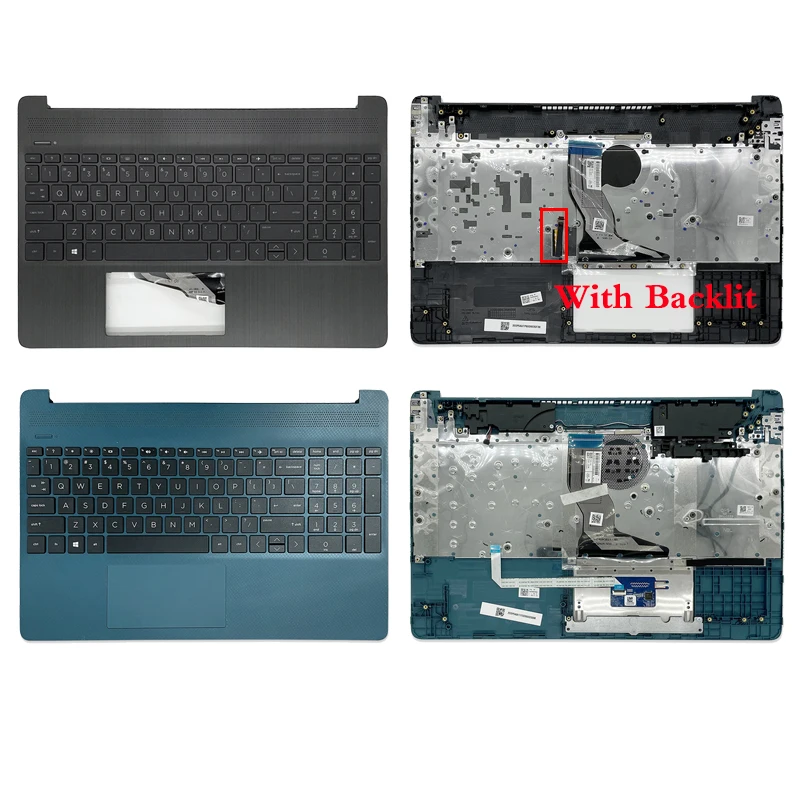 

Новый чехол для ноутбука с подсветкой и клавиатурой для HP 15T-DY 15-EF 15S-EQ