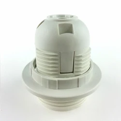 10Pcs/Pack High Quality E27 Lamp Holder 250V 4A Plastic LED Light Bulb Base DIY Rubber Screw Mouth Pendant Socket Accessories