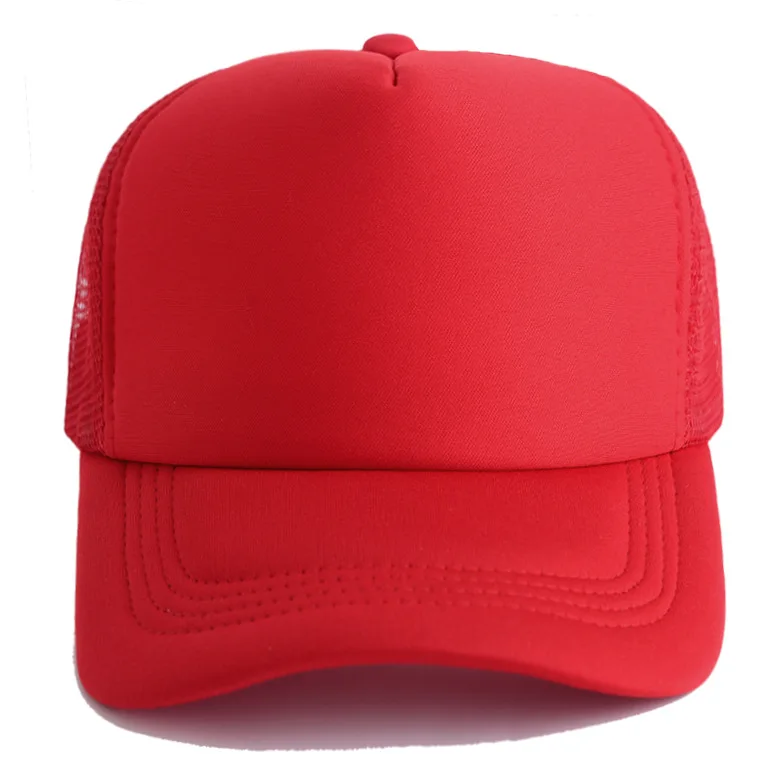 Summer kids mesh trucker hat with logo New children boy girl baby custom baseball cap Breathable Leisure sun hats 2