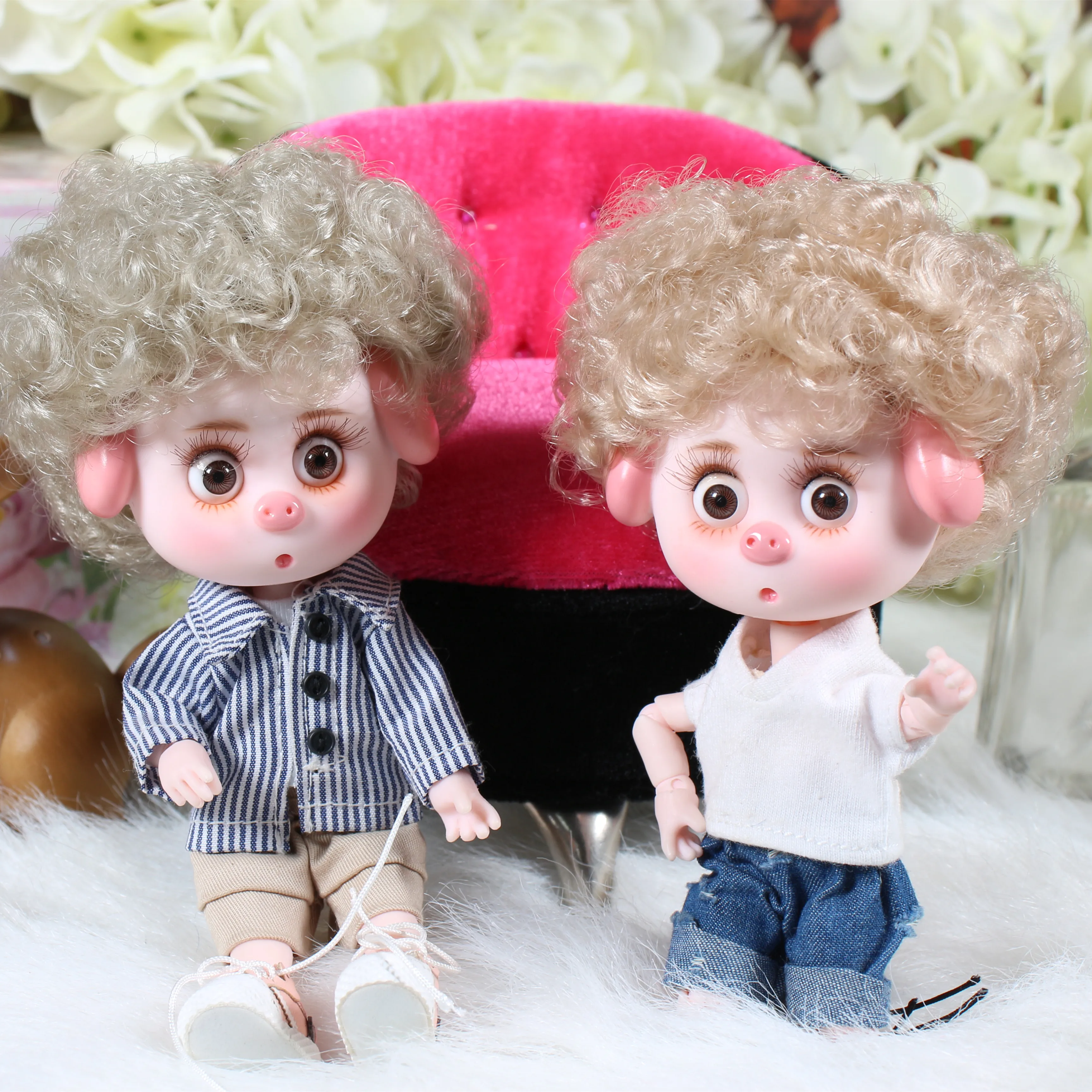 Dream Fairy 1/12 BJD кукла 26 шарнирное тело 14 см DODO свинья Серия детская Подарочная коробка набор игрушек подарок ob11