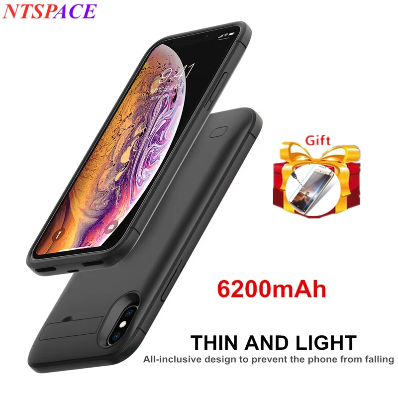 

Power Bank Charging Case For iPhone X/XS MAX Extended Phone Battery Power Case For iPhone XS/XR External Battery Charging Case