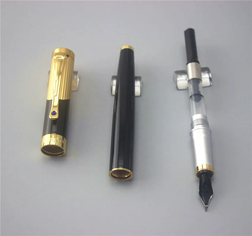 JINHAO металлическая авторучка ручка для школы офиса поставки офисные принадлежности Роскошные чернильные ручки учитель отец бизнес подарок 013