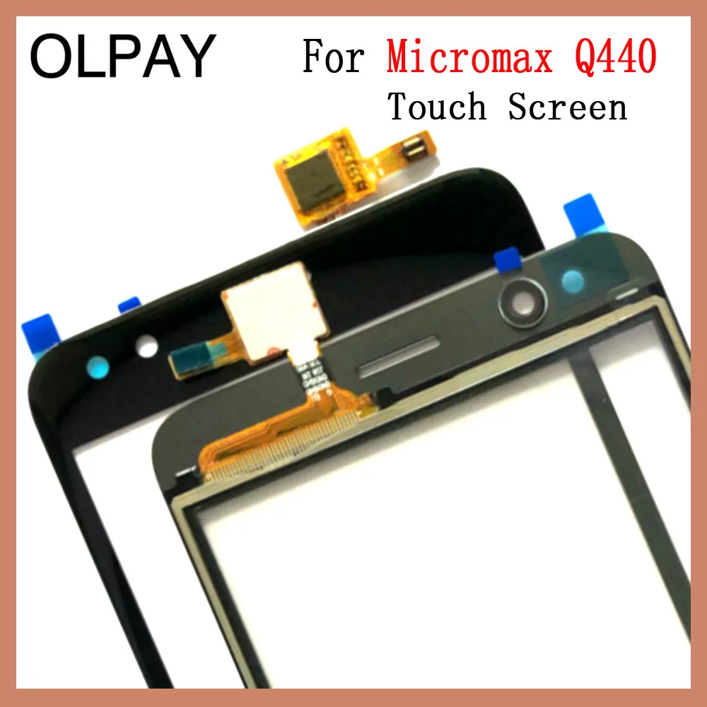 Сенсорный экран для мобильного телефона 5," дюймов для Micromax Q440 сенсорный экран дигитайзер сенсор Сенсорная панель ремонт стекла