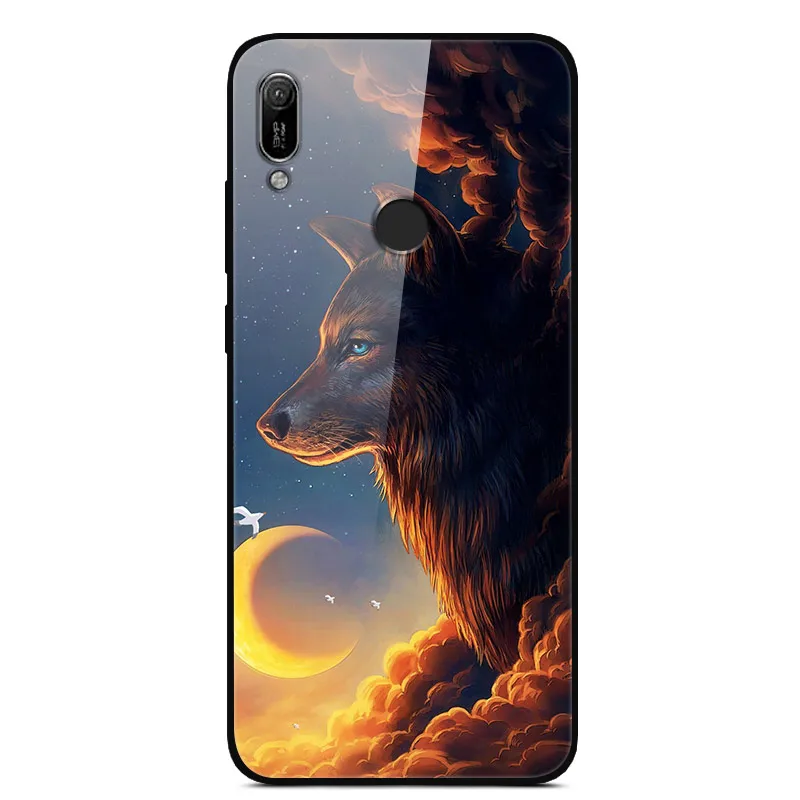 Чехол для Huawei P Smart Plus чехол из закаленного стекла Жесткий Бампер 2019 2018 Z