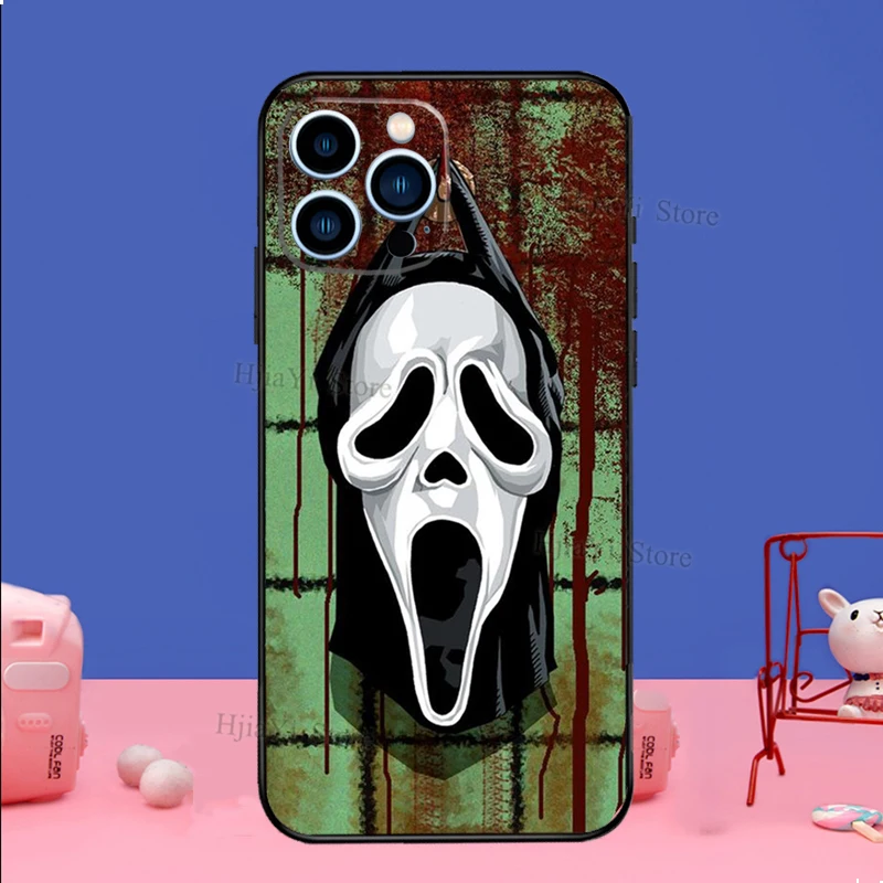iphone 12 pro max cover Ghostface Scream Phone Case For iPhone 11 12 13 Pro Max Mini X XS XR 7 8 Plus SE2 Funda Coque Capa Cover cool iphone 12 pro max cases