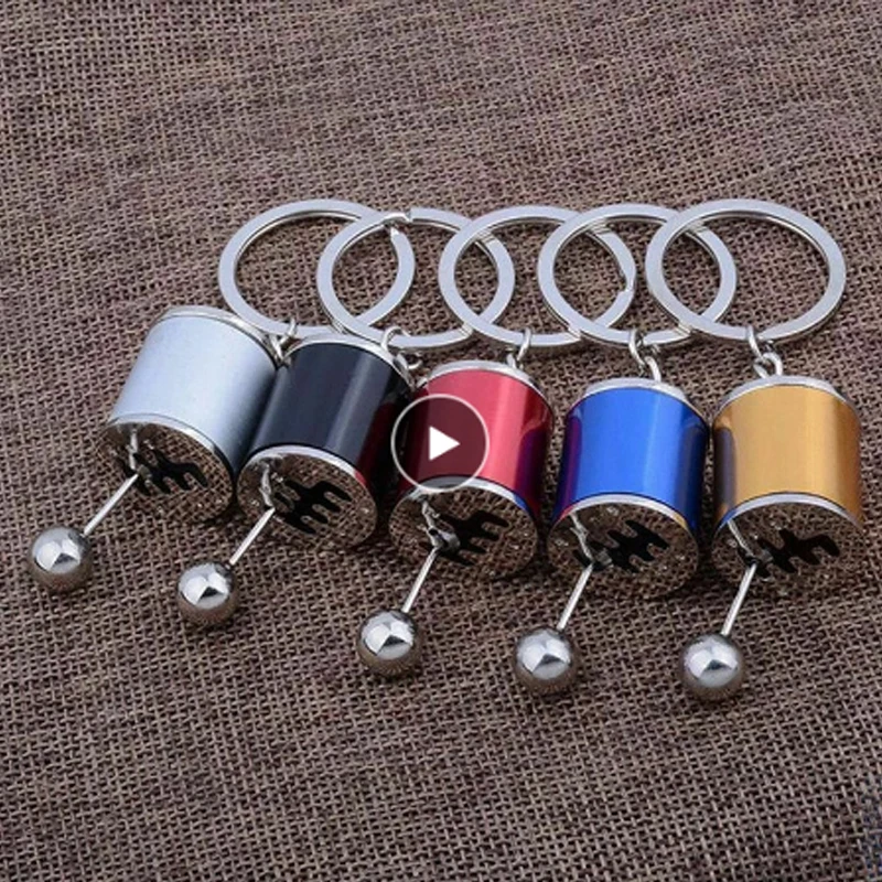Car Gear Box Keychains Imitation 6 Speed Manual Keyring Knob Shift Gearbox Stick Keyholders Accessories | Автомобили и мотоциклы