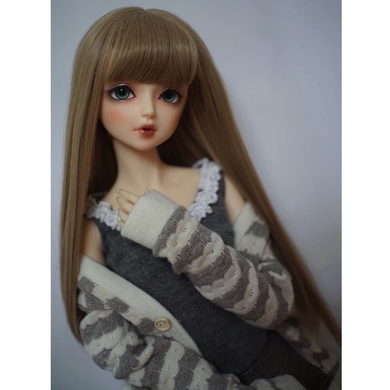 Cataleya, новинка, лидер продаж, парик для куклы BJD, длинные прямые волосы, аккуратная челка, Женская Серия, 1/3, 1/4, 1/6, парик, товары на заказ для кукол
