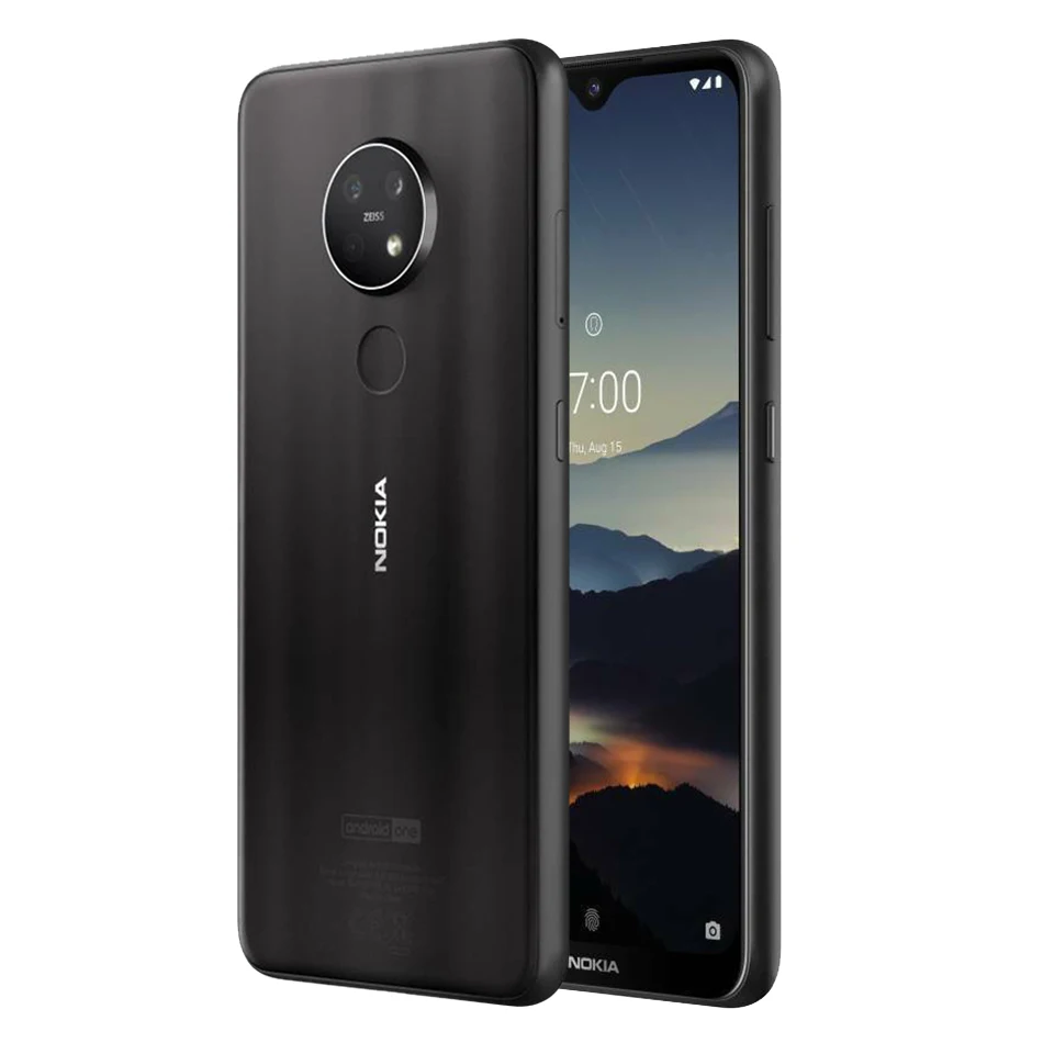 Совершенно глобальный Nokia 7,2 TA-1196 6 ГБ 128 Гб мобильный телефон с двумя sim-картами 6," 48MP Тройная Камера фронтальная 20MP NFC 4G LTE смартфон