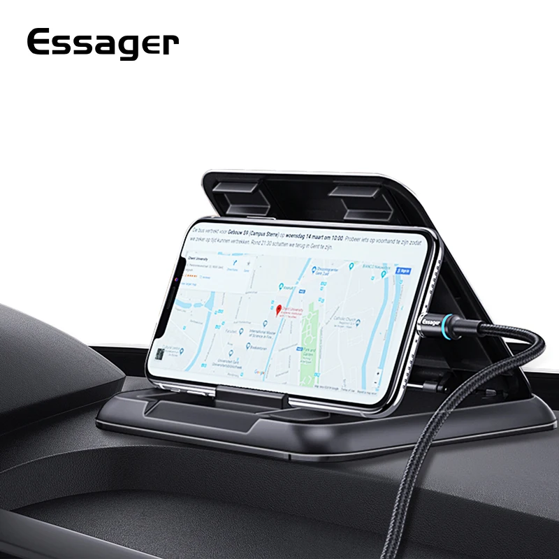  Essager Dashboard Auto Telefon Halter für iPhone Xiao mi mi Einstellbare Halterung Für Telefon in A