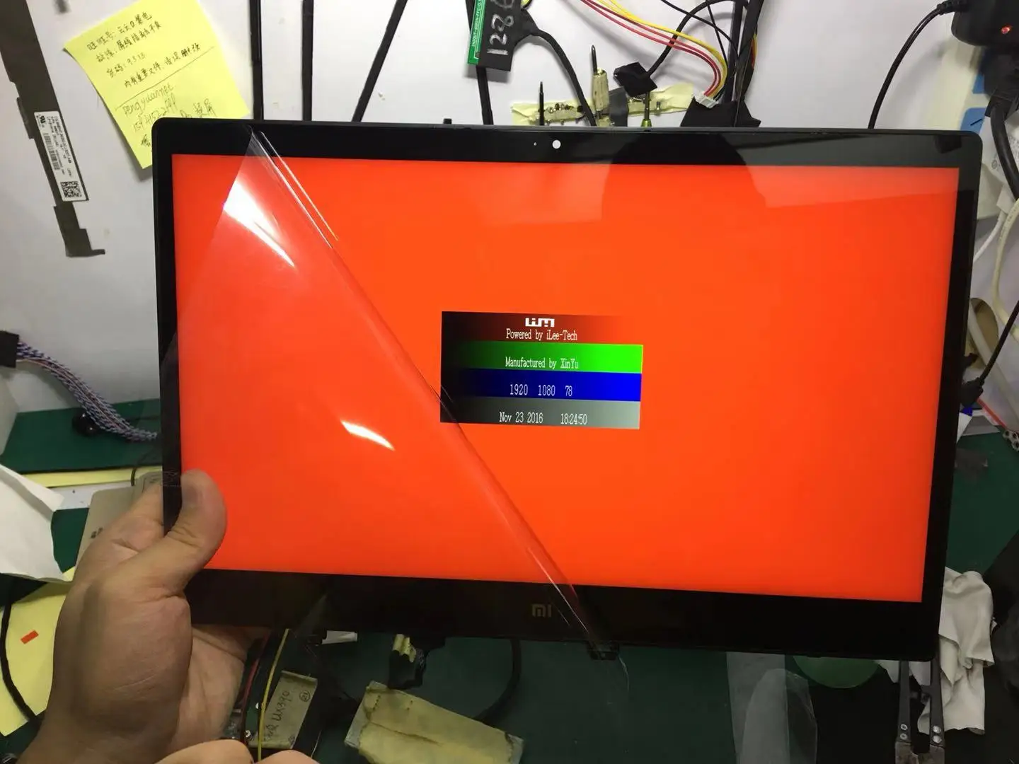 Lcd Led Screen Display Matrix Glass Assembly Apto para Xiaomi mi Notebook Air Ips 13.3 em Lq133m1jw15 Nv133fhm-n52 Ltn133hl09