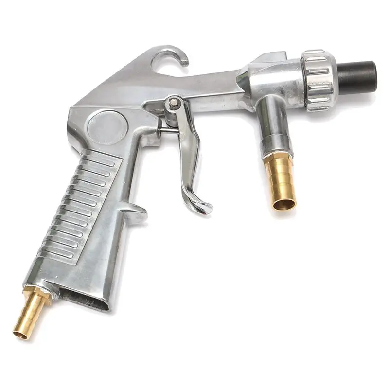 GTBL Sandblaster Gun Air Siphon+ 4pcs Ceramic Nozzles Abrasive 4.5mm/5mm/6mm/7mm Set