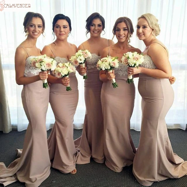 taupe bridesmaid dress