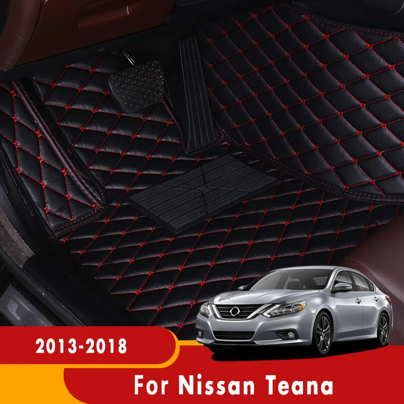 Автомобильные коврики для Nissan Teana Altima L33 2018 2017 2016 2015 2014 2013 кожаные ковры под заказ